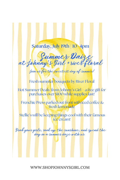 A Summer Saturday to Remember at Johnny’s Girl!