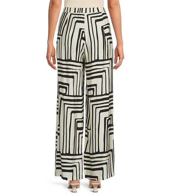 Rue Pant Geometric Print