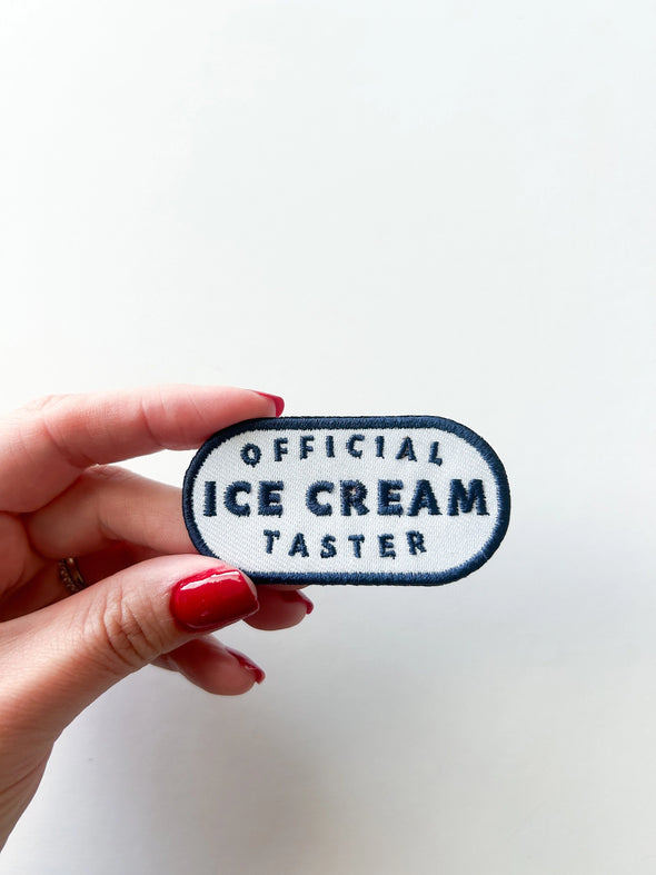 Official Ice Cream Taster Patch