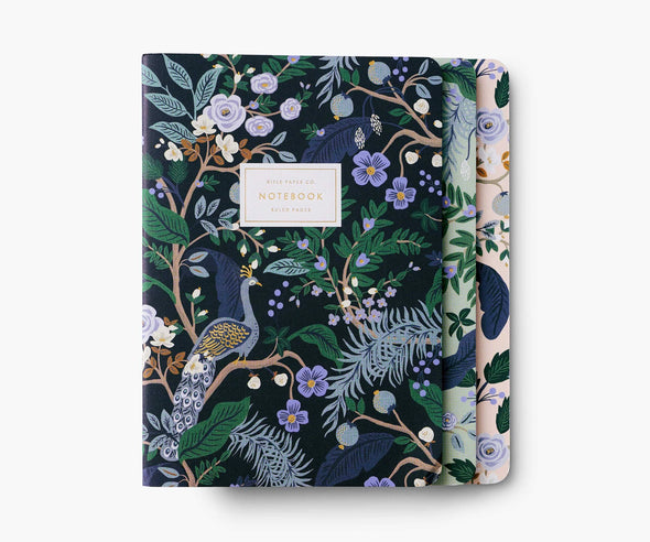 Peacock Notebook Set