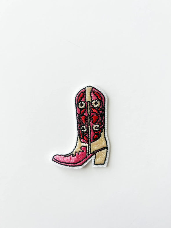 Cowgirl Boot Patch Patch