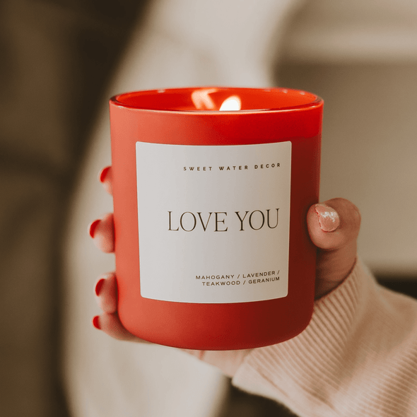 Love You 15 oz Soy Candle