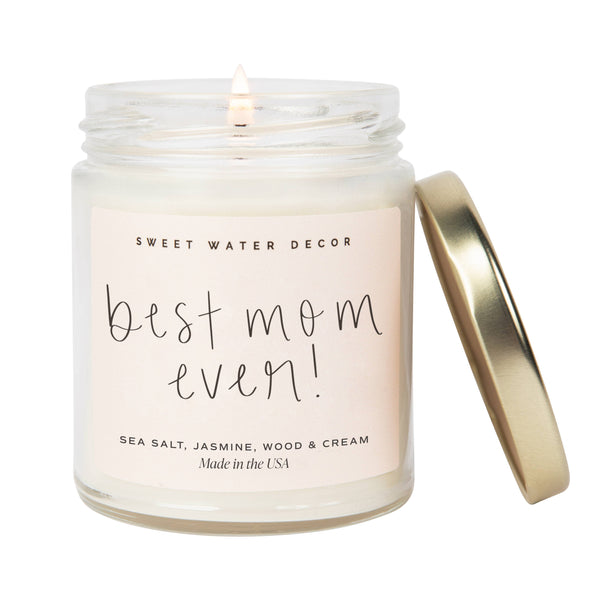 Best Mom Ever! 9 oz Soy Candle - Home Decor & Gifts