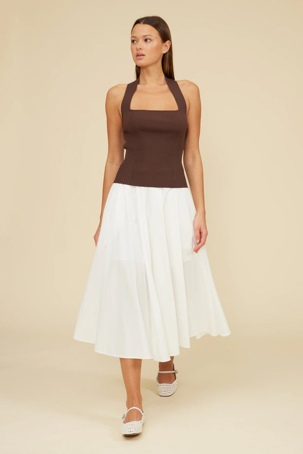 Lydia Halter Top Brown