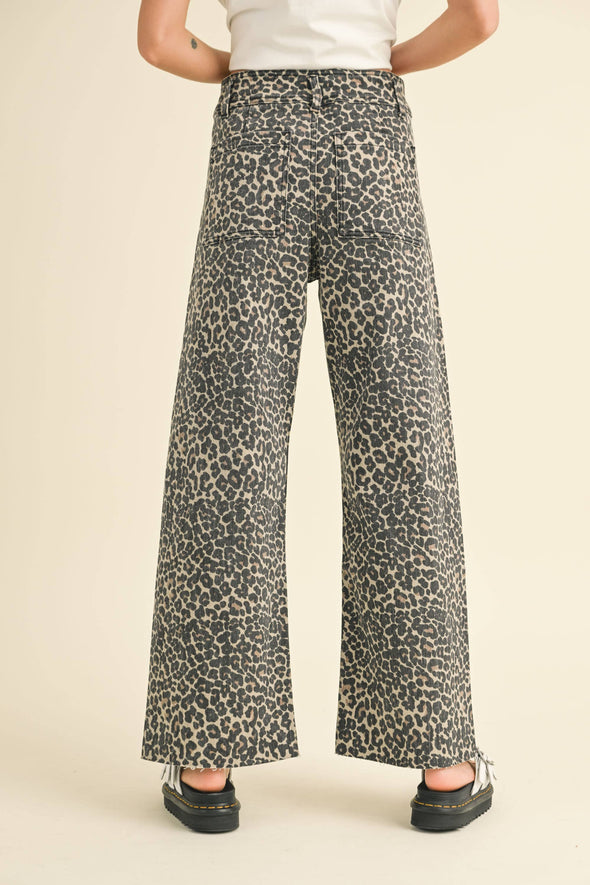 Leopard Print Pant