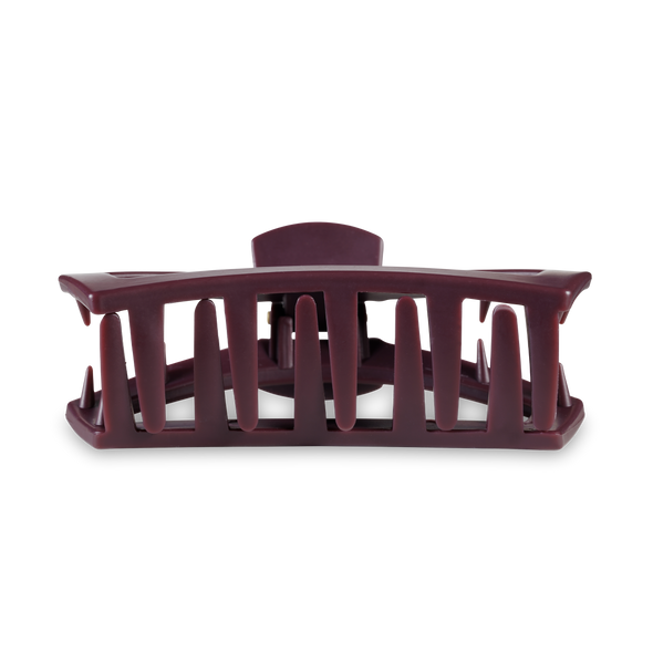 Open Hair Clip | Large | Burgundy Bliss