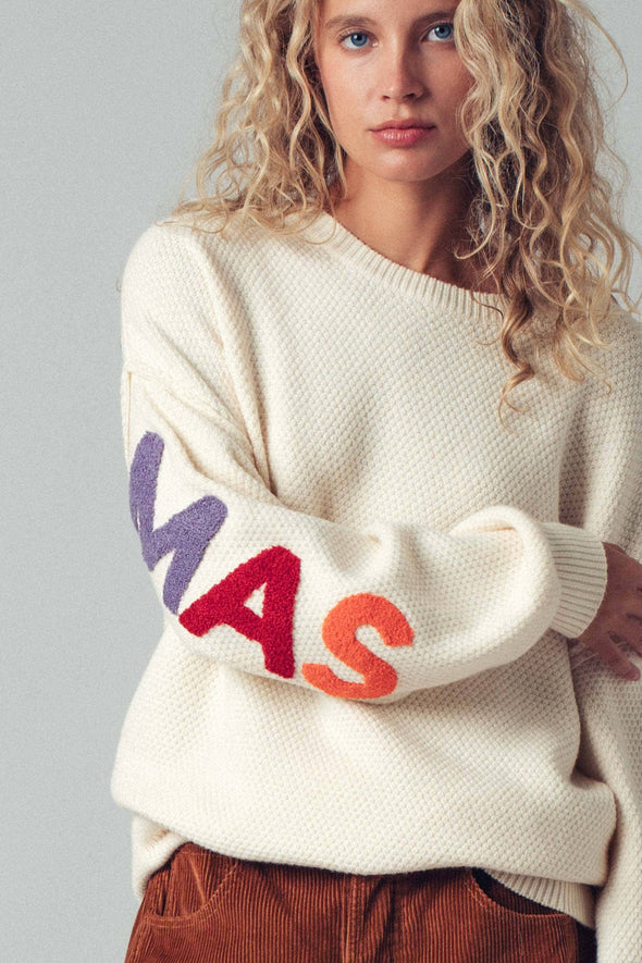 Rainbow Merry & Bright Knit Sweater