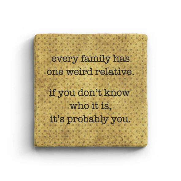 Weird Relative - Marble Coaster