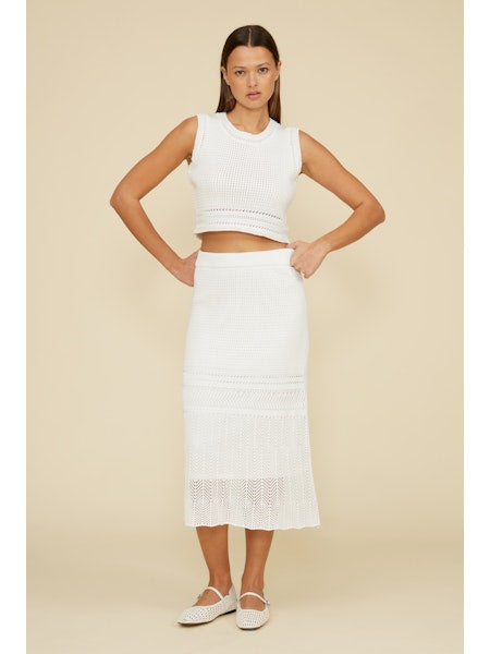 Bryson Crochet Skirt