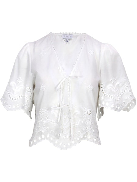 Loray Eyelet Top