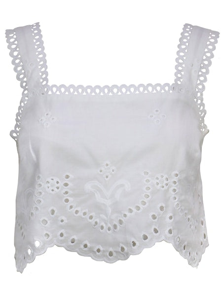 Sia Eyelet Top