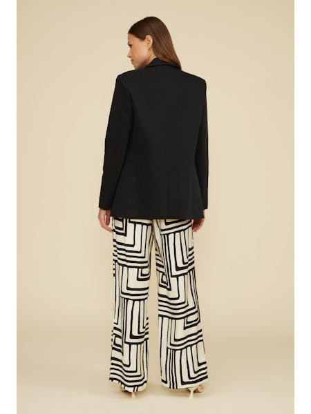 Rue Pant Geometric Print
