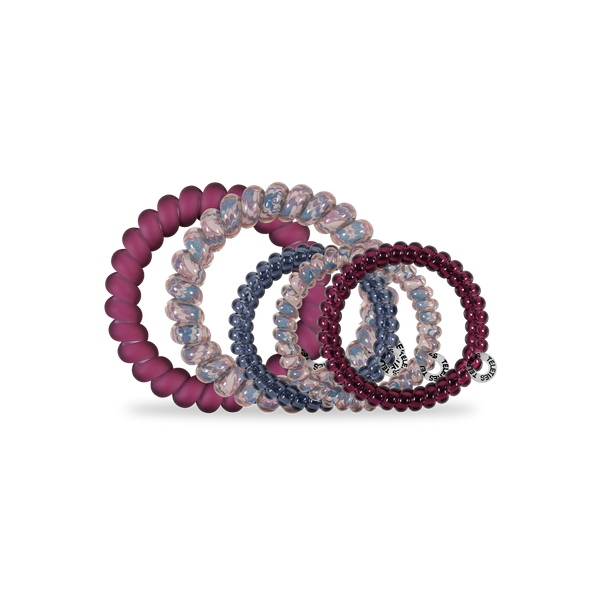 Spiral Hair Coils | Mix Pack | Purple Haze Hair Ties
