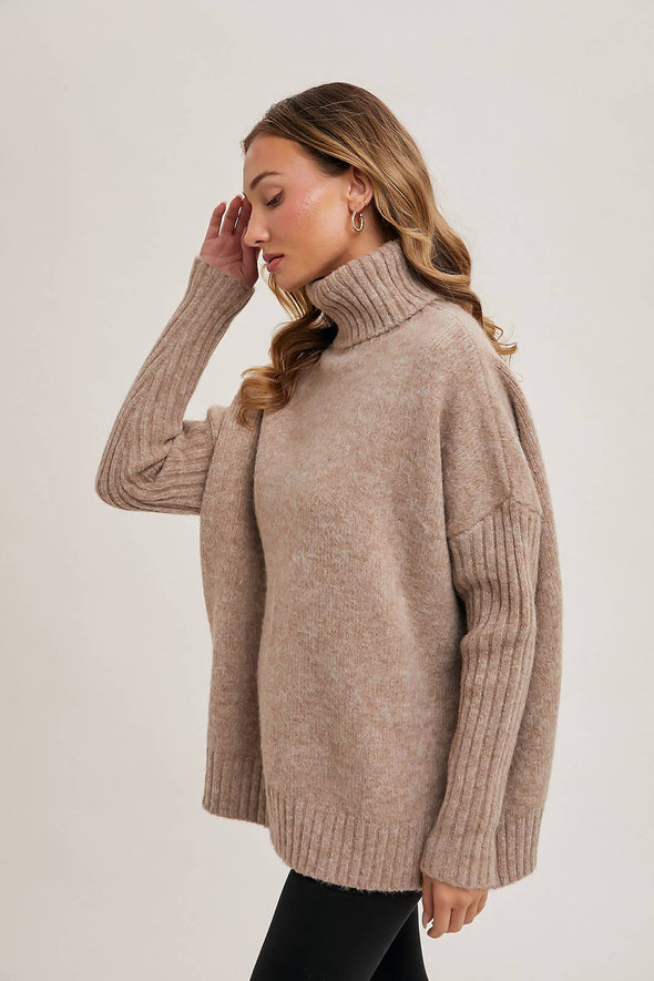 Latte Oversized Sweater