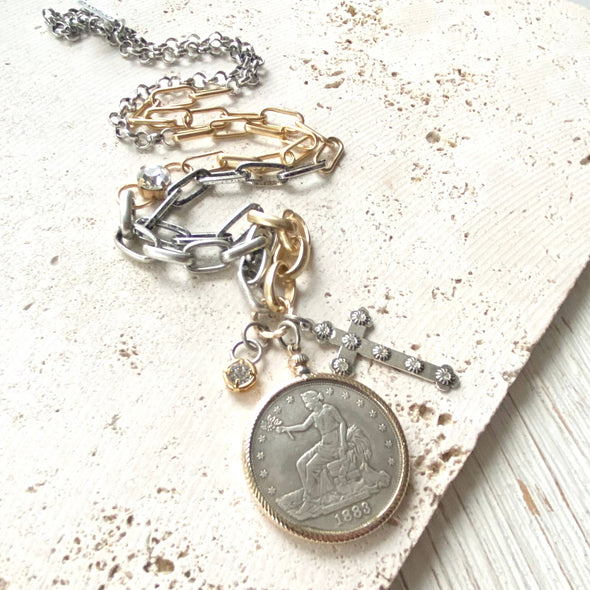 Coin necklace