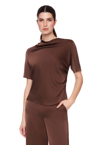 Solid Belize Satin T-Shirt