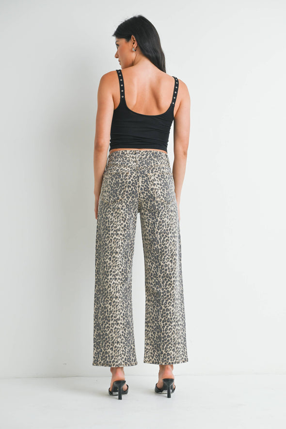 LEOPARD Vintage Straight