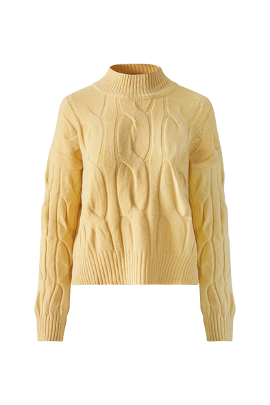 Astrid Knit Sweater in Yellow