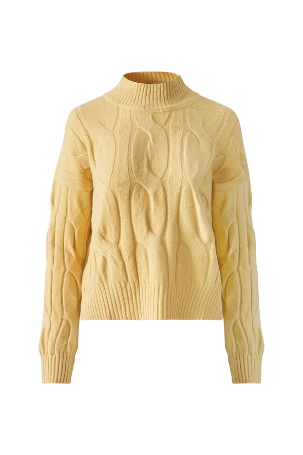 Astrid Knit Sweater in Yellow
