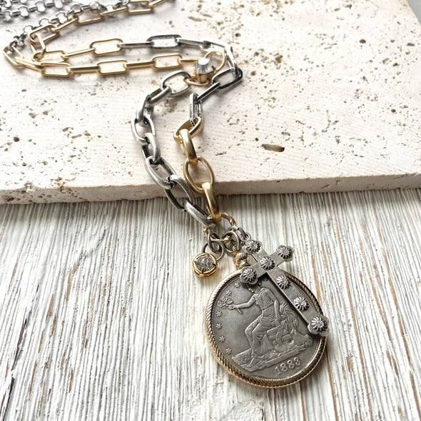 Coin necklace