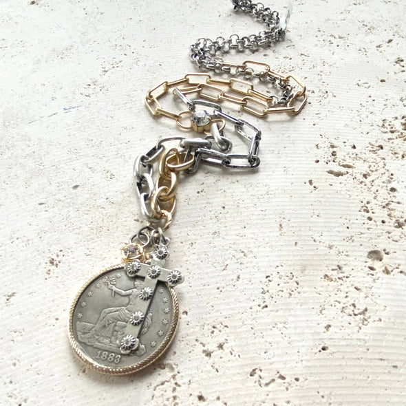 Coin necklace