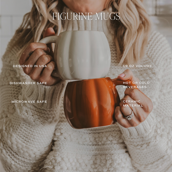 Brown Pumpkin Coffee Mug