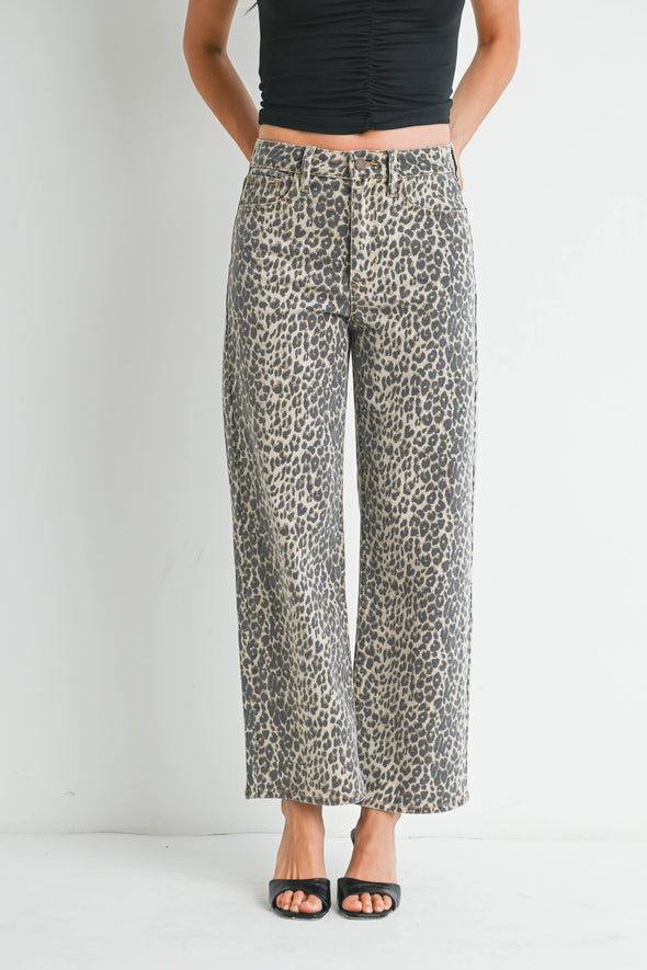 LEOPARD Vintage Straight