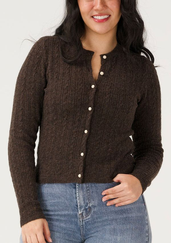 Bridget Cable Knit Cardigan