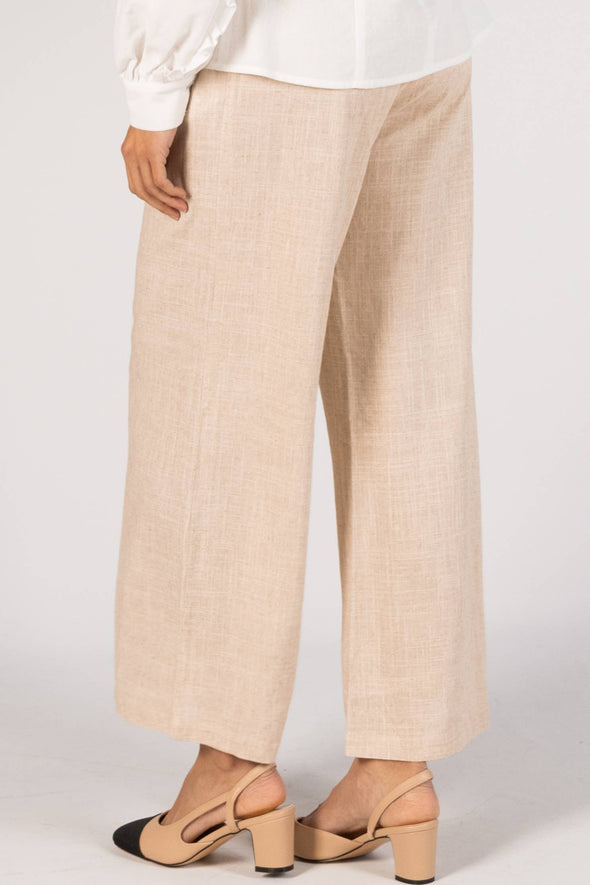 P. CILL Linen Wide Leg Pants