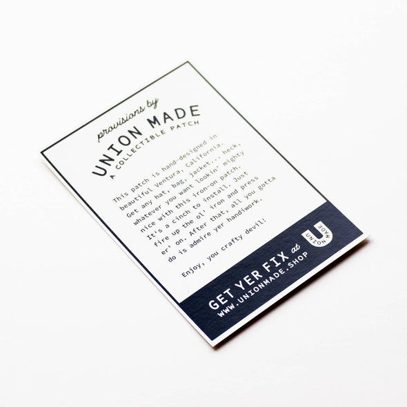 I'd Rather be at the Lumber Yard Embroidered Iron on Patch