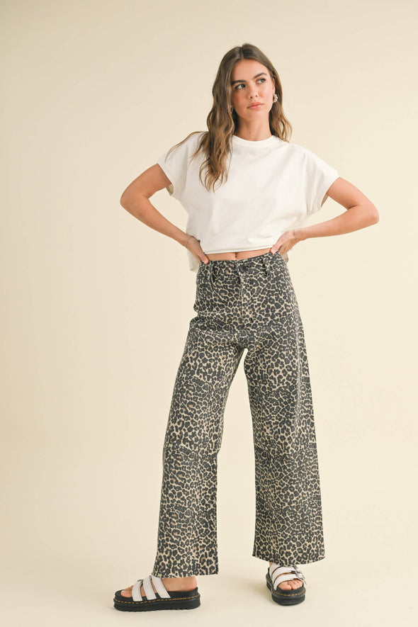 Leopard Print Pant