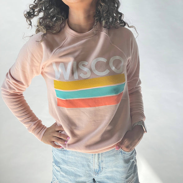 Peach Wisco Crewneck