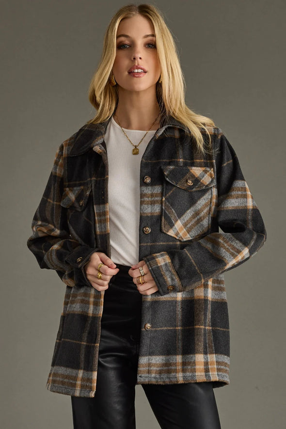 Karissa Plaid Jacket