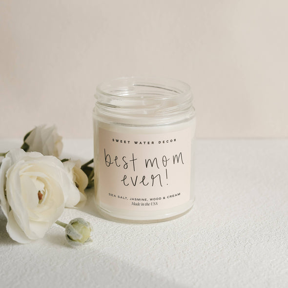 Best Mom Ever! 9 oz Soy Candle - Home Decor & Gifts