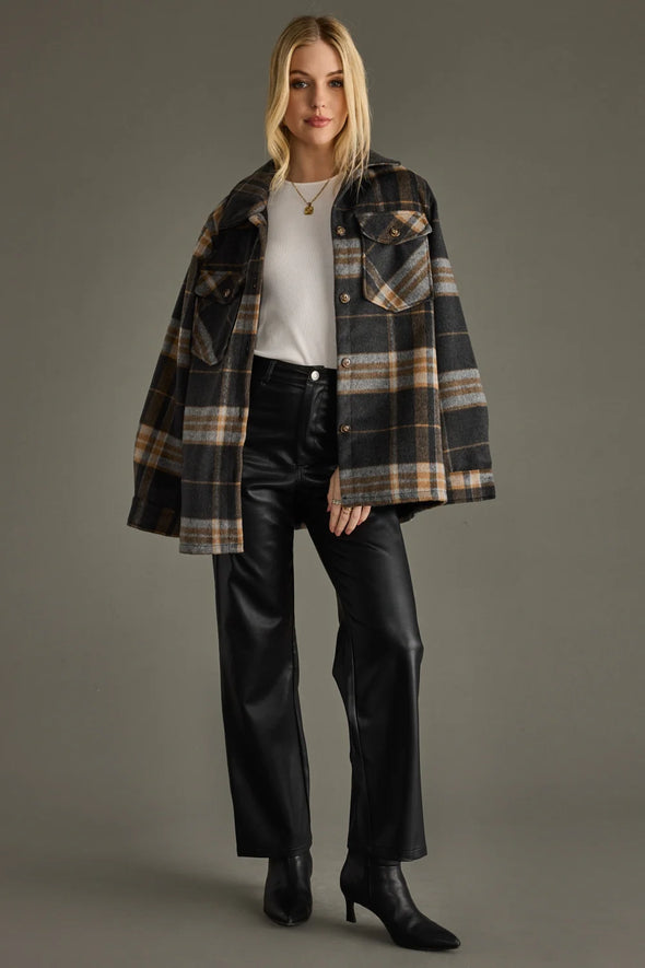 Karissa Plaid Jacket