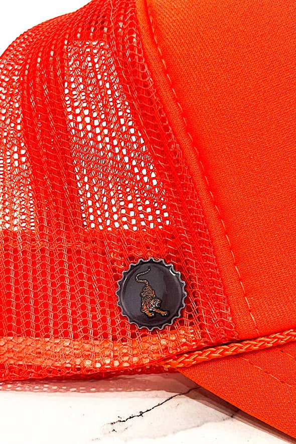 Tiger Bottle Cap Pin