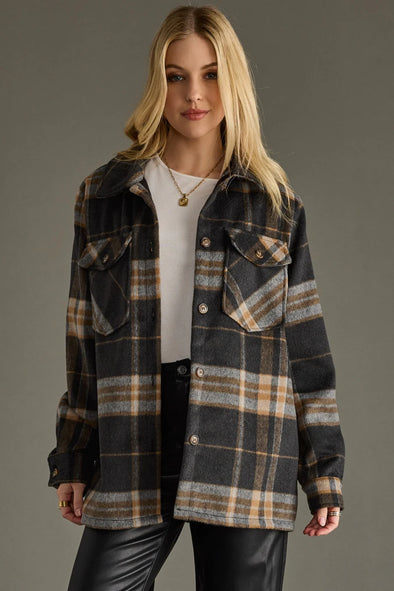 Karissa Plaid Jacket
