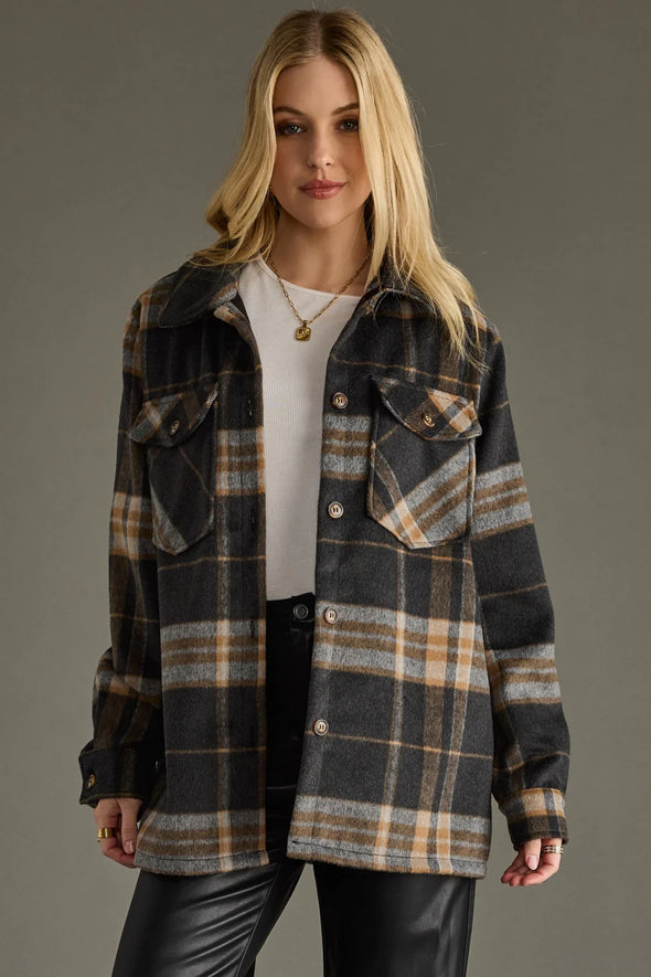 Karissa Plaid Jacket