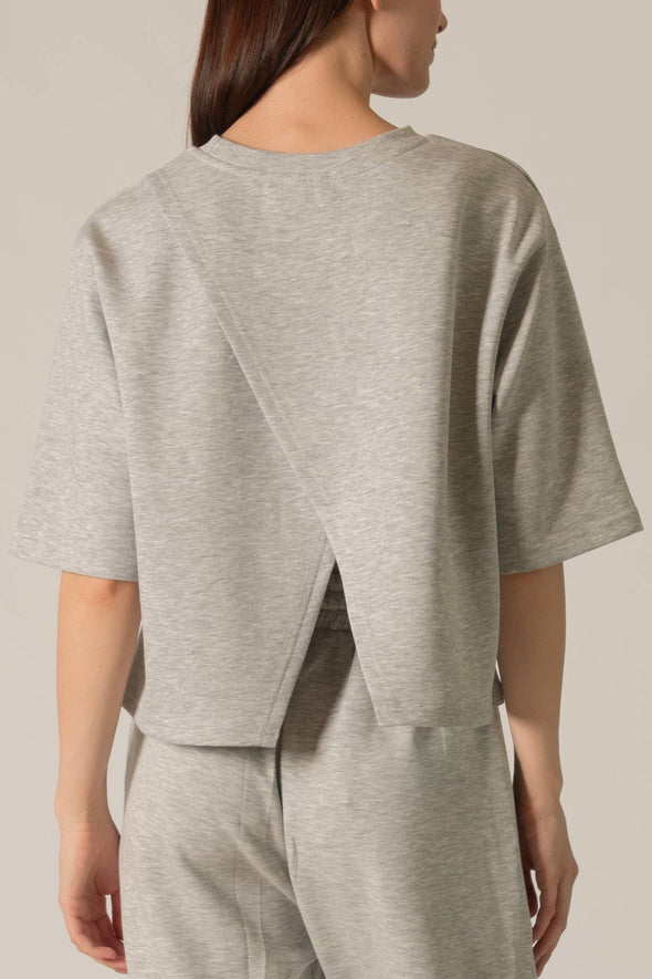 Butter Modal Overlap Back Detail Top