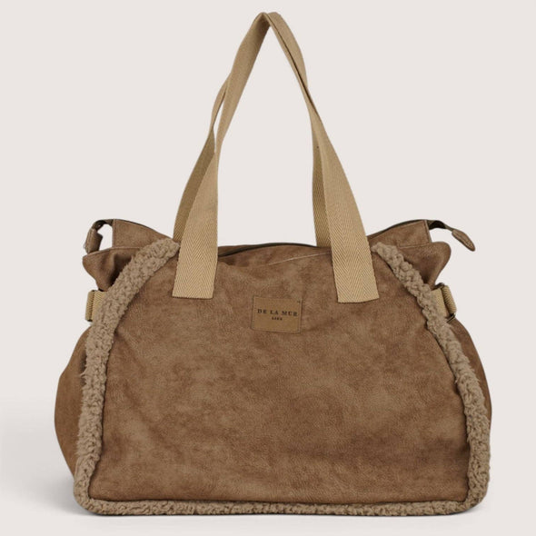 De La Mur Noce Reversible Shoulder Bag | Taupe & Beige – Johnny's