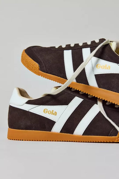 Gola Classics Women's Elan Sneakers Mocha/White