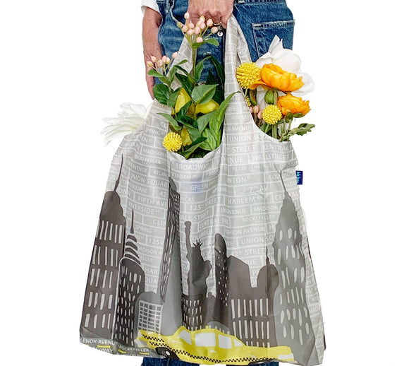 NYC blu Bag Reusable Shopper Tote