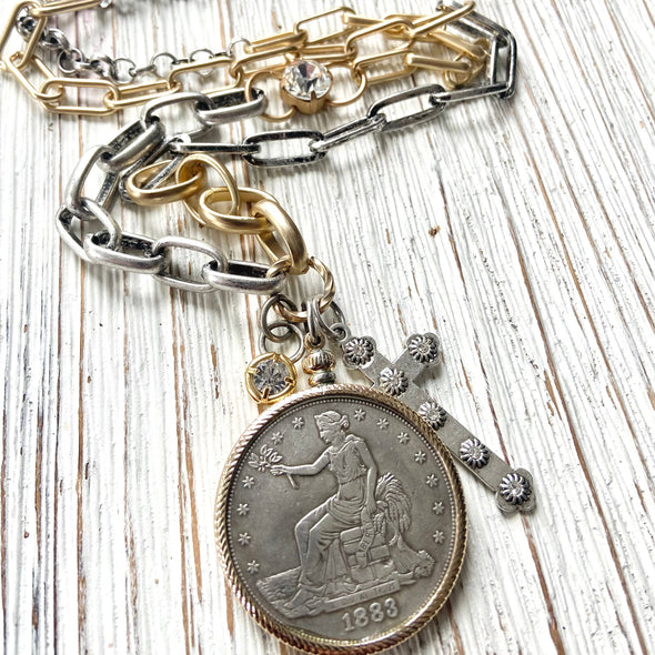 Coin necklace