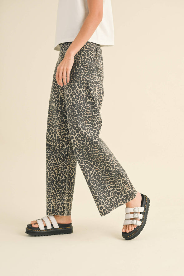 Leopard Print Pant