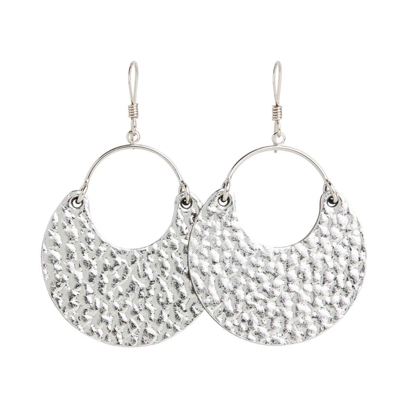 Hammered Silver Ninas