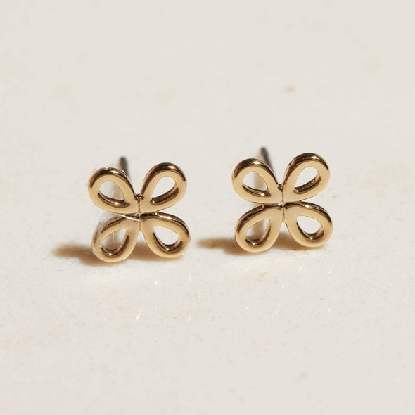 Gold Signature Studs