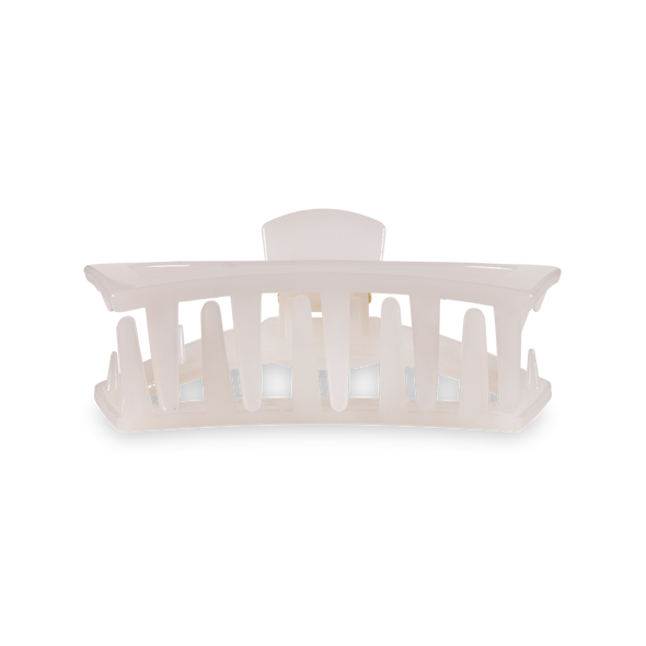 Open Hair Clip | Medium | Coconut White