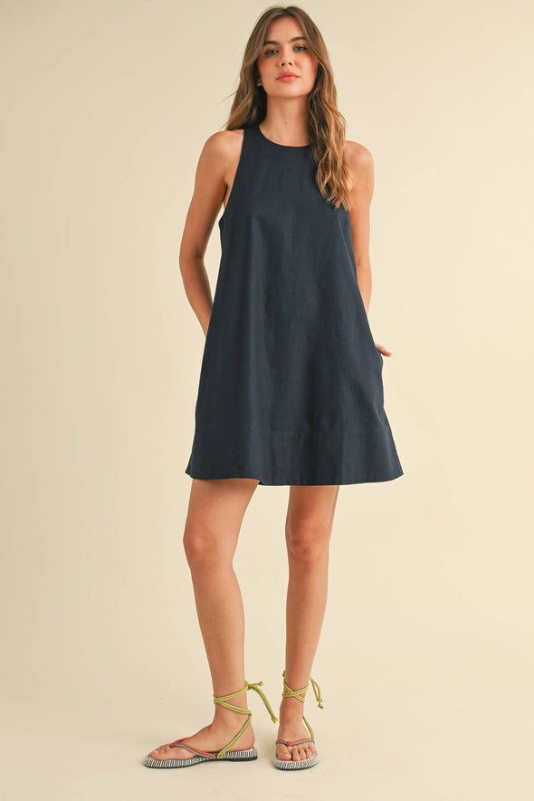 Aline Dress With Pockets