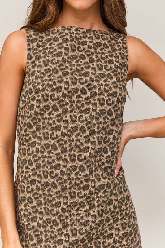 Leopard Mini Dress