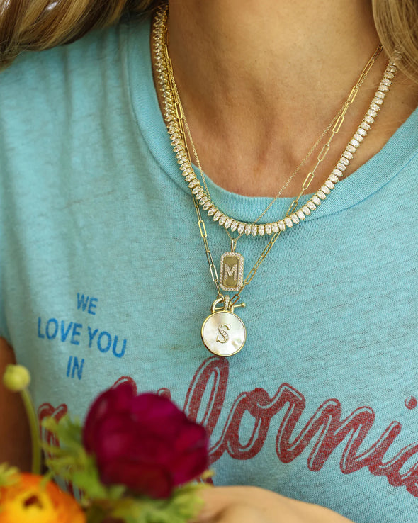 Love Letters Medallion Necklace